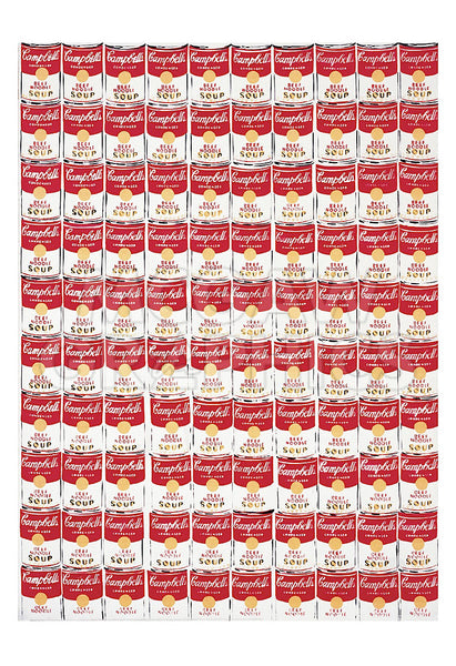 One Hundred Cans, 1962 | McGaw Graphics