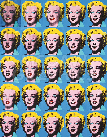 Twenty-Five Colored Marilyns, 1962 -  Andy Warhol - McGaw Graphics
