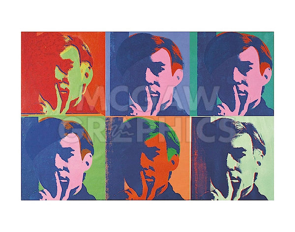 A Set of Six Self-Portraits, 1967 | McGaw Graphics