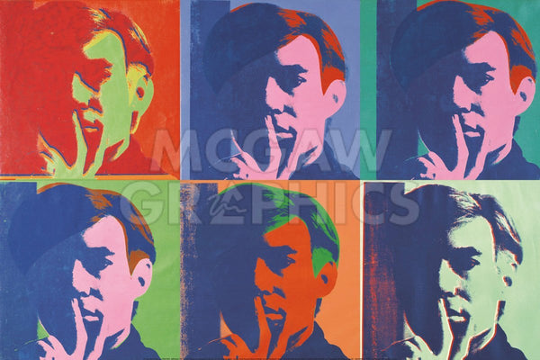 A Set of Six Self-Portraits, 1967 | McGaw Graphics