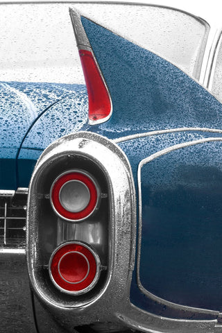 1960 Blue Cadillac -  Matthew McCarthy - McGaw Graphics
