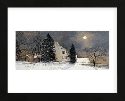 A Cold Night  (Framed) -  Ray Hendershot - McGaw Graphics