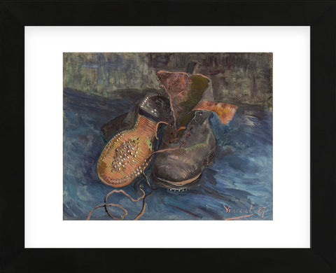 A Pair of Boots, 1887 (Framed) -  Vincent van Gogh - McGaw Graphics