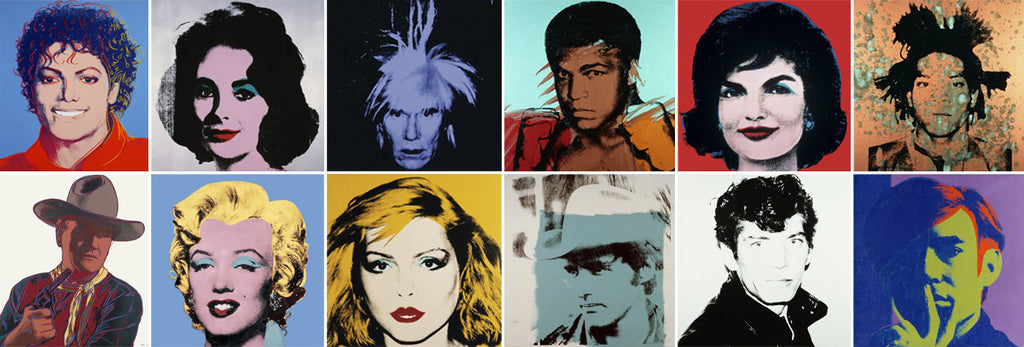 Andy Warhol's Famous Faces