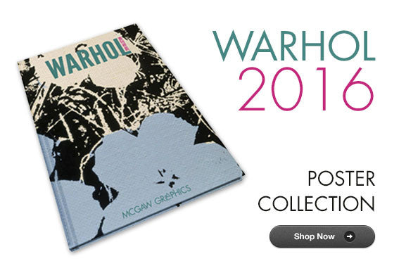 New Andy Warhol 2016 Poster Collection