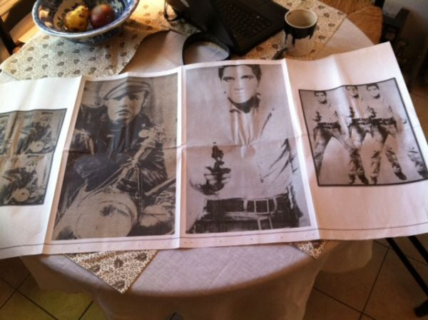 Warhol's Elvis and Brando Auction