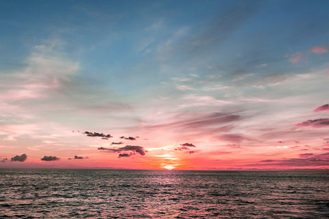 Pink Ocean Sunset