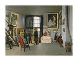 The Painter’s Atelier in the rue de la Condamine, 1870