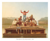 The Jolly Flatboatmen, 1846