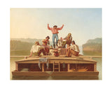 The Jolly Flatboatmen, 1846