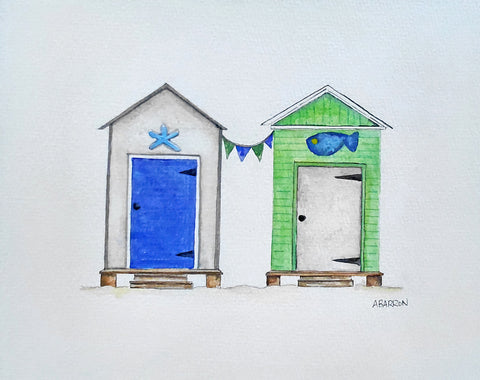Beach Cabana -  Audrey Barron - McGaw Graphics