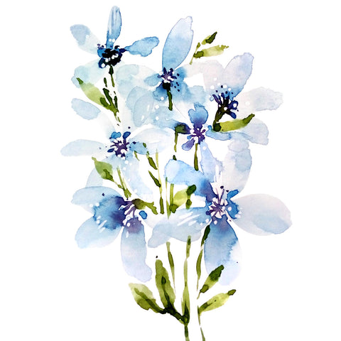 Softly Blue