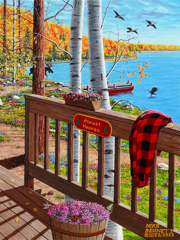 Waiting for His Master #2 -  Mike Bennett - McGaw Graphics