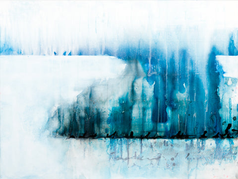 Writing is in the Air Turquoise