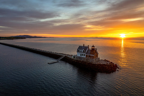 Rockland Breakwater Sunrise
