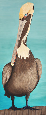 Dockside Pelican