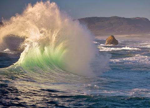 Backlit Wave