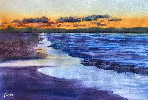Beach at Sunrise
