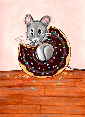 Sprinkled Donut Mouse