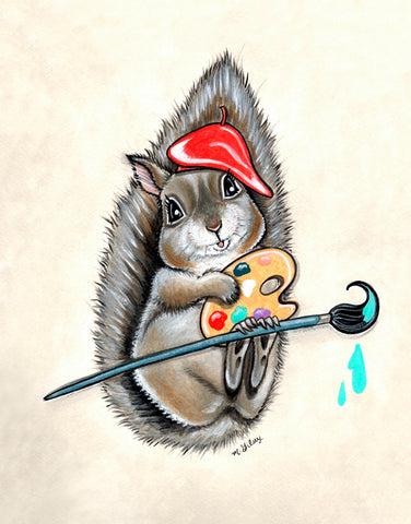 Squirrely Artist