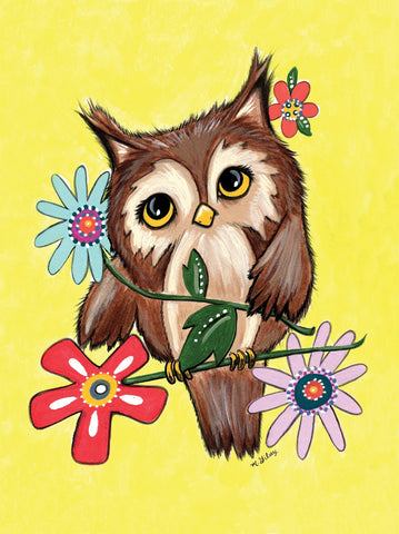 Whoooo Luvs Flowers