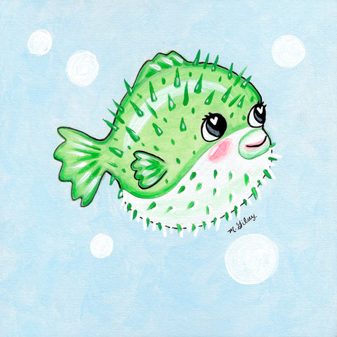 Green Pufferfish