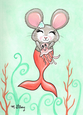 Coral the Mermouse -  Michelle Gilsey - McGaw Graphics