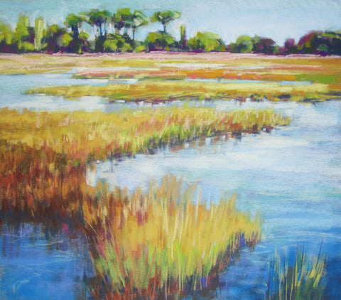 Early Fall Marsh -  Jennifer Gardner - McGaw Graphics