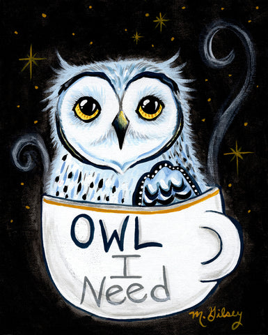 OWL I Need Blue Owl