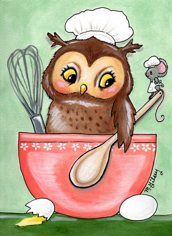 Baker Owl n Friend