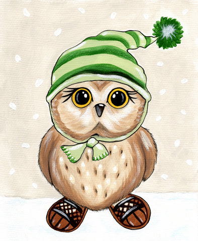 Snowshoe Owl