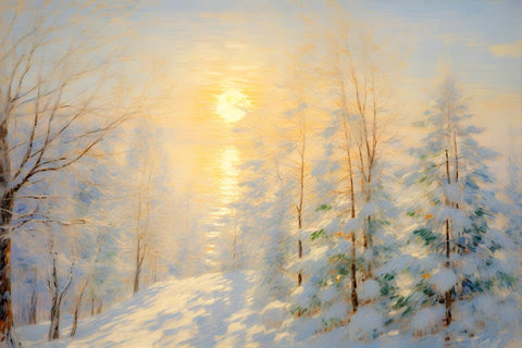 Snowy Hillside