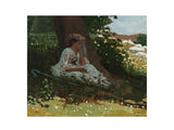 “Bo-Peep” (Girl with Shepherd’s Crook Seated by a Tree), 1878