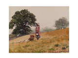Boy and Girl on a Hillside, 1878