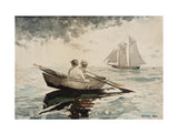Two Boys Rowing, 1880