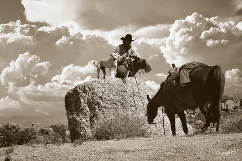 Taking a Break -  Barry Hart - McGaw Graphics