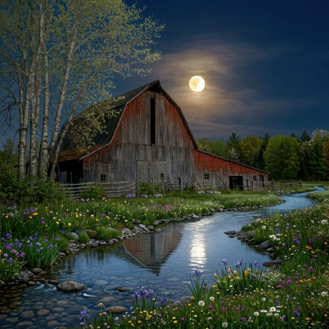 Night Light -  Ann Hunter - McGaw Graphics