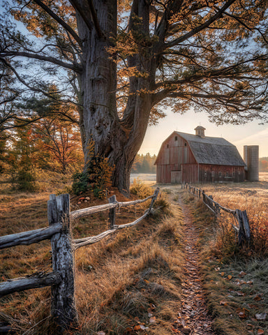 Walking Through Autumn’s Past -  Ann Hunter - McGaw Graphics
