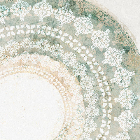 Oyster White Mandala I