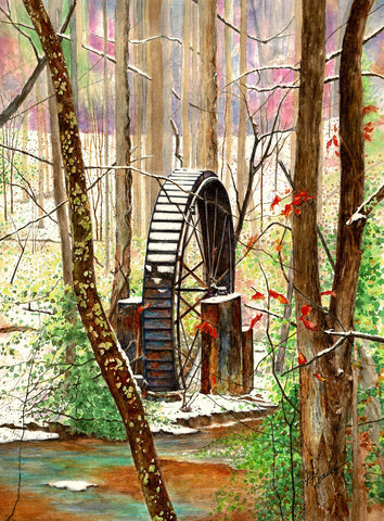 Gilreath’s Mill -  Pat Konicki - McGaw Graphics