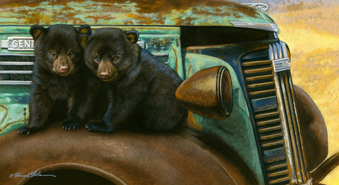 Bearly Mischievous - Black Bears
