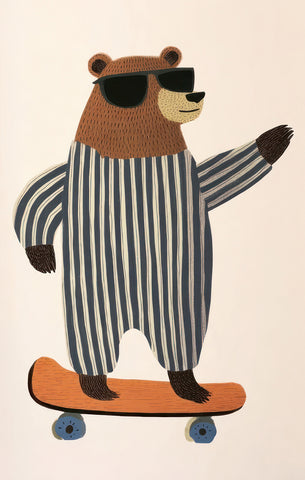 Bearly Balancing -  Lazar Studio - McGaw Graphics