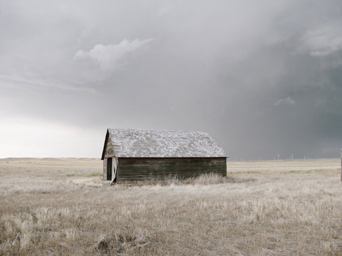 Storm Rolling Into Farm