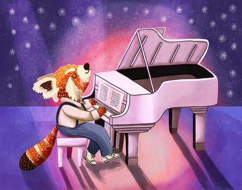 Red Panda Piano