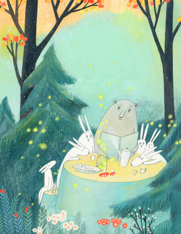 The Woodland Book Club -  Kristiana Pärn - McGaw Graphics