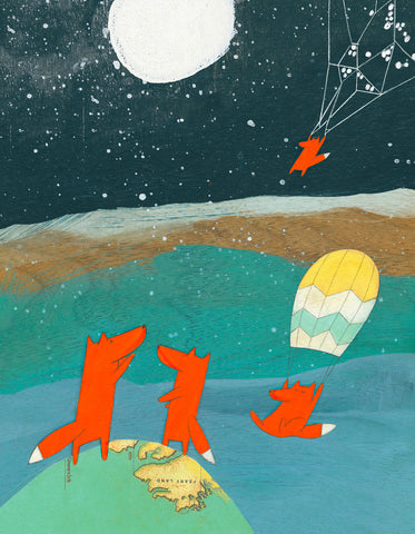 To the Moon and Back -  Kristiana Pärn - McGaw Graphics