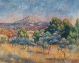 Mont Sainte-Victoire, ca. 1888-89