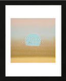 Sunset, 1972 (gold, blue) (Framed)