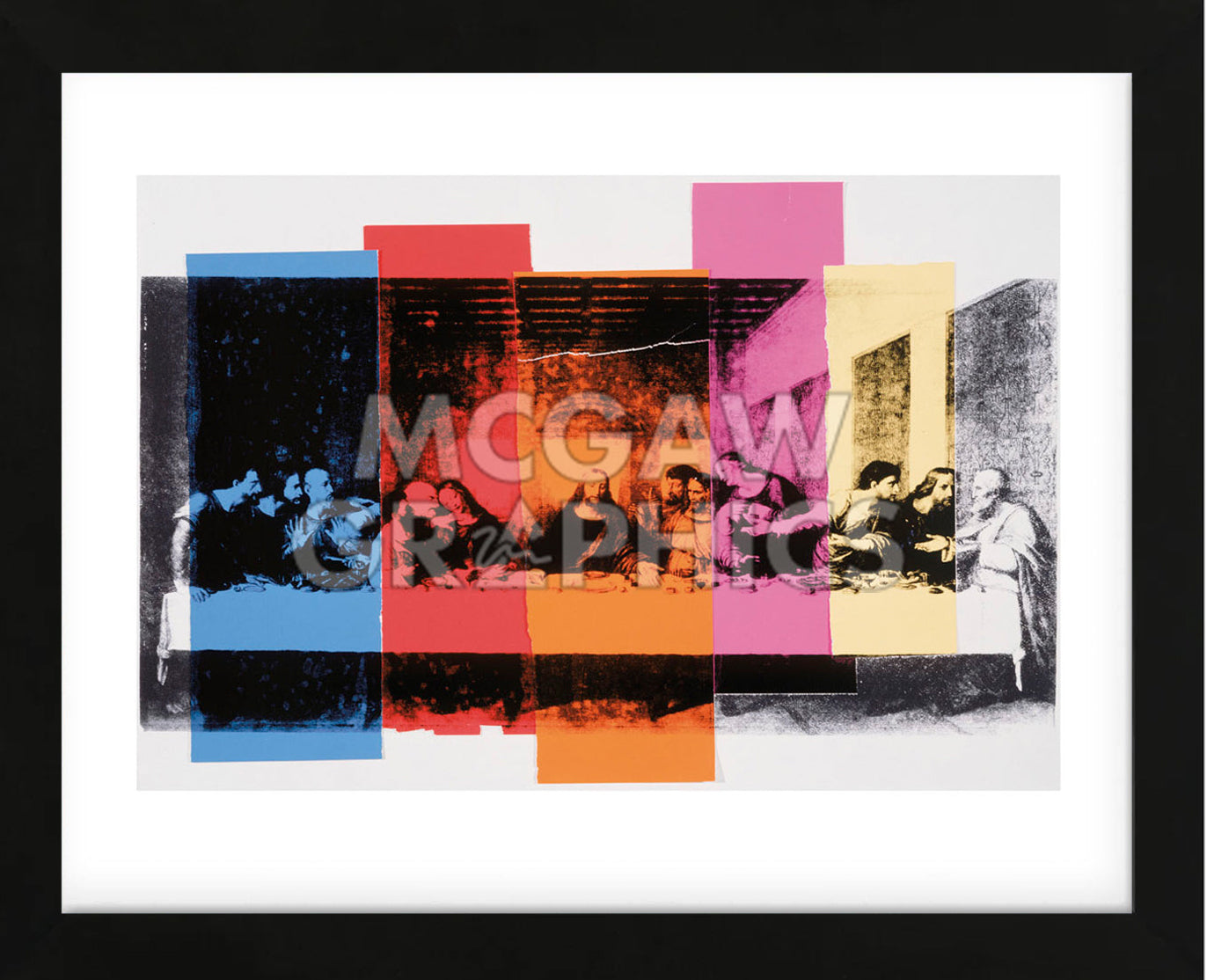 Detail of The Last Supper, 1986 (Framed) | McGaw Graphics