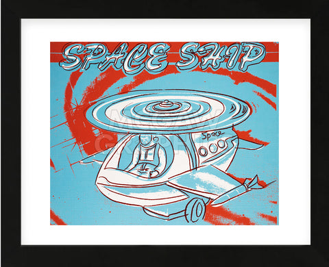 Space Ship, 1983 (Framed)